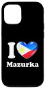 iPhone 15 I Love Mazurka - フィリピンのダンスカルチャーへのオマージュ スマホケース