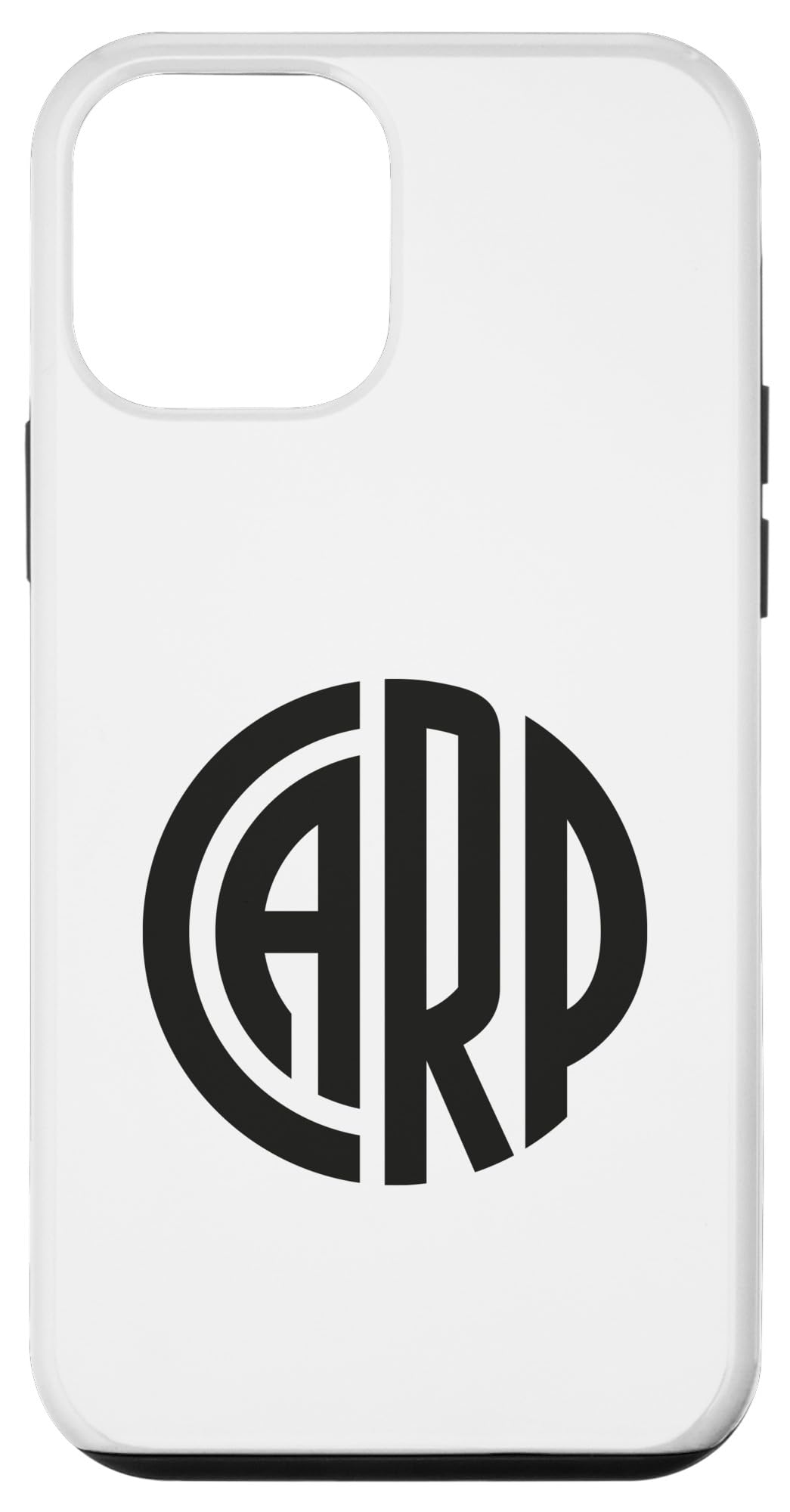 iPhone 12 mini River Plate Argentina - CARPロゴ ブラック スマホケースの商品画像