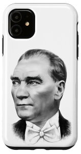 iPhone 11 トルコの父肖像 - Türキye ムスタファ・ケマル・アタテュルク スマホケース