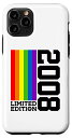 PRIDE 17th BIRTHDAY LGBTQ 限定版 2008 QUEER スマホケース iPhone 11 Pro 用