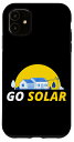 iPhone 11 Go Solar I 太陽光発電 ソーラーパネル エコエネルギー スマホケース