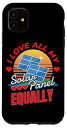 iPhone 11 Love All My Solar Panel Iソーラーパワーソーラーパネルエコエネルギー スマホケース