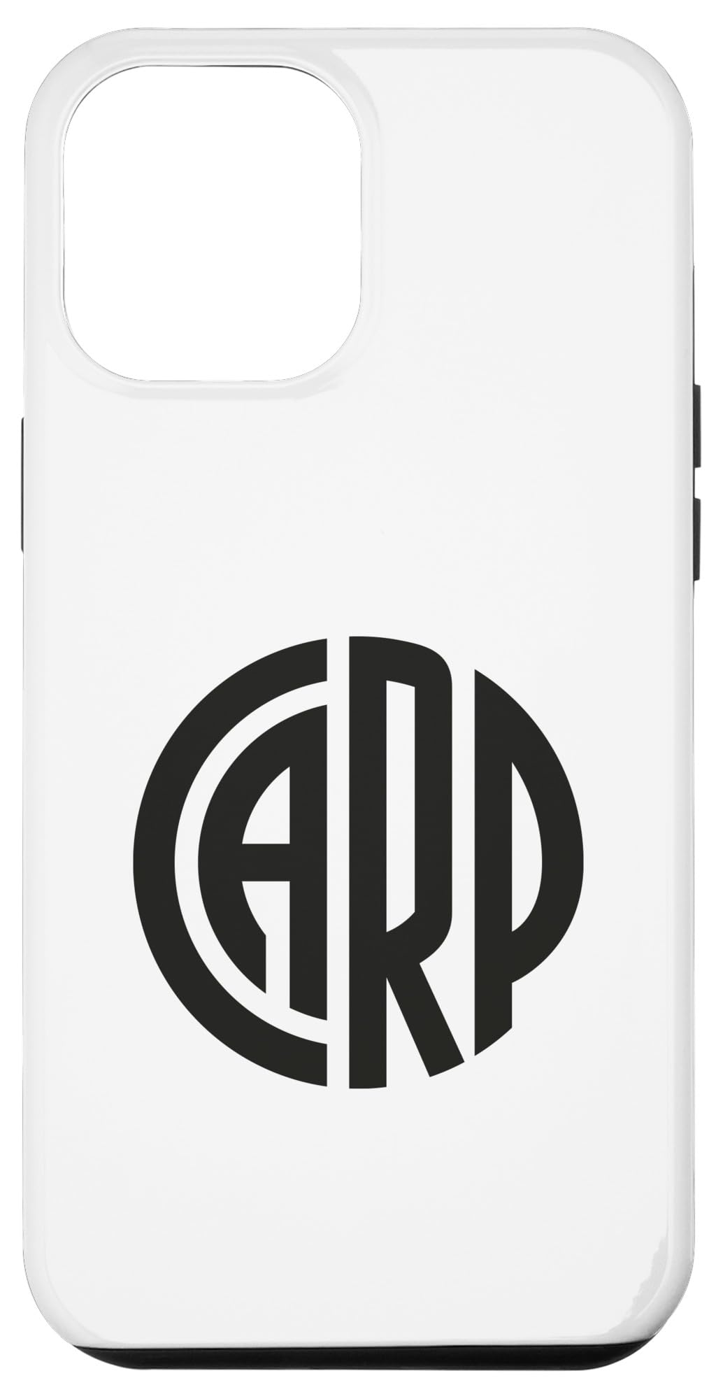 iPhone 14 Plus River Plate Argentina - CARPロゴ ブラック スマホケースの商品画像
