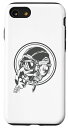 iPhone SE (2020) / 7 / 8 コックピットにガスマスクを持ったエアマン スマホケース