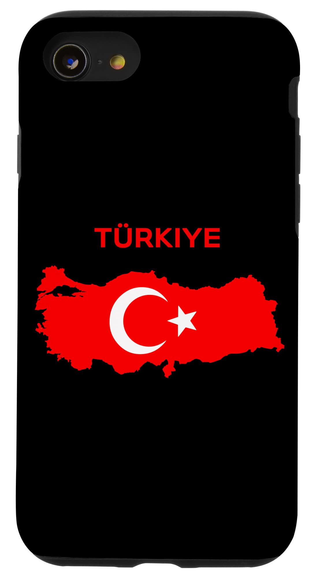 iPhone SE (2020) / 7 / 8 グラフィック 七面鳥 地図 三日月 国旗 地図 スマホケース