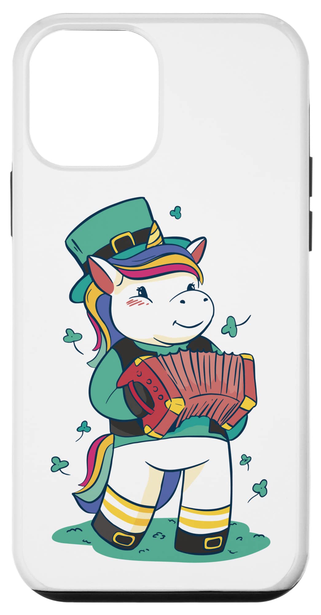 iPhone 12 mini 聖パトリックデー ユニコーン レプラコーン アイルランド人 スマホケース