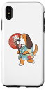 iPhone XS Max バセットハウンド 浴衣 おもしろい犬 夏祭り スマホケース