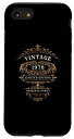 iPhone SE (2020) / 7 / 8 Vintage BIRTHDAY、限定版1978、オリジナルパーツ。 スマホケース