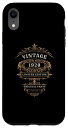 iPhone XR Vintage BIRTHDAY、限定版1928、オリジナルパーツ。 スマホケース