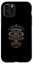 iPhone 11 Pro Vintage BIRTHDAY、限定版1925、オリジナルパーツ。 スマホケース