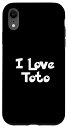 iPhone XR I love Toto 子犬 犬 スマホケース