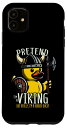 iPhone 11 Viking Rubber Duck 北欧アヒル スマホケース