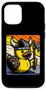 iPhone 13 Viking Rubber Duck 北欧アヒル スマホケース