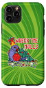 iPhone 11 Pro Parrot Wrecks The Halls I Violet インディアンリングネック スマホケース
