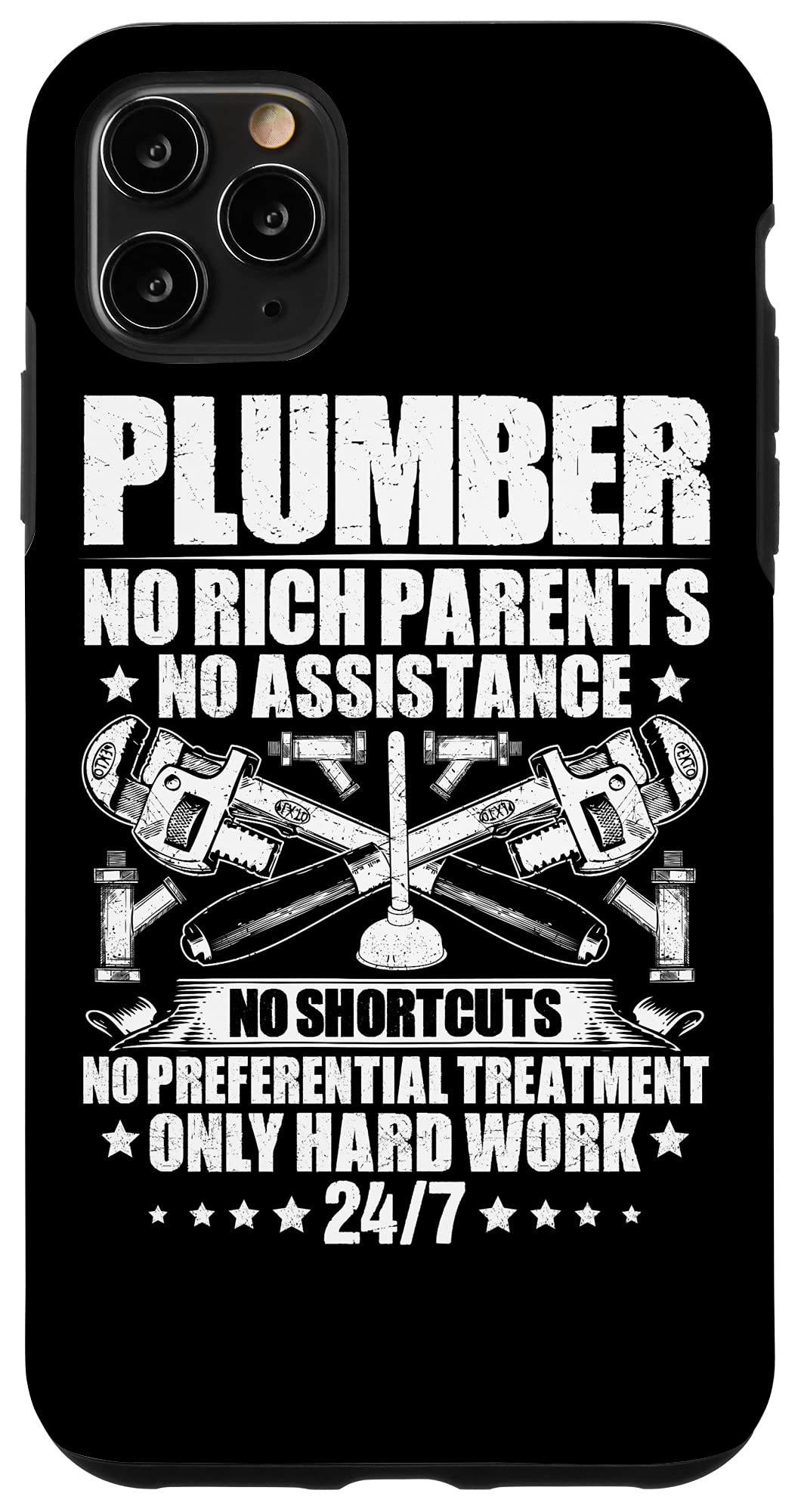 iPhone 11 Pro Max 配管工用配管工 スマホケース