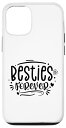 iPhone 12/12 Pro Besties Forever チームベストフレンドフレンドフレンドフレンドシップフレンズ スマホケース