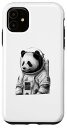 iPhone 11 パンダ宇宙飛行士 スマホケース