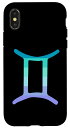iPhone X/XS ネプチュニック双子座標識 ネプチュニックプライドフラッグ スマホケース