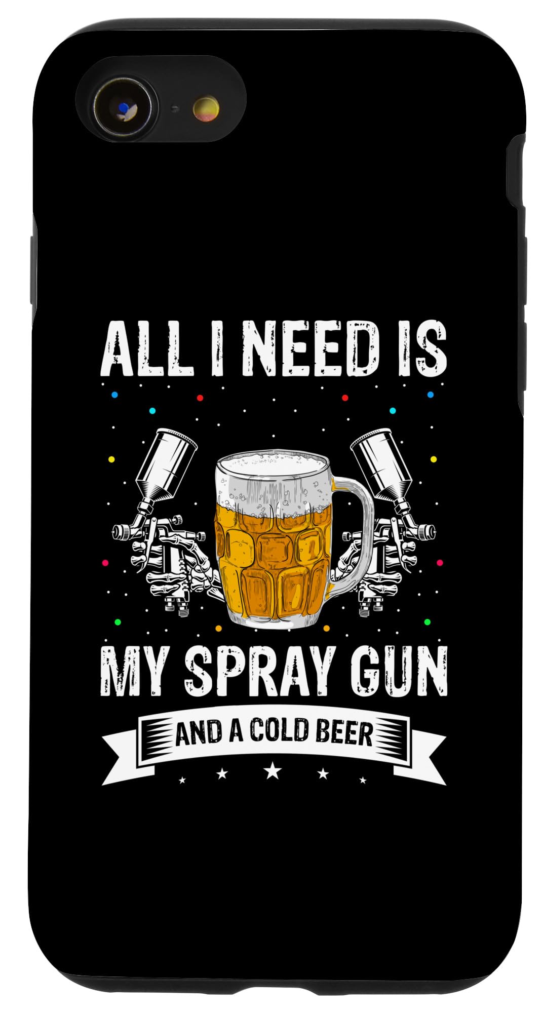 iPhone SE (2020) / 7 / 8 自動車塗装技能士Qutoe スマホケース