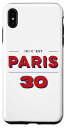 iPhone XS Max ICI C'EST PARIS 30 サッカーファン関連商品 スマホケース