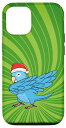 iPhone 12/12 Pro ダビング・ブルー・パロットレット・パロット I アグリー・クリスマス スマホケース