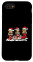 iPhone SE (2020) / 7 / 8 Hedgehog クリスマスストッキング クリスマスライトパジャマ スマホケース