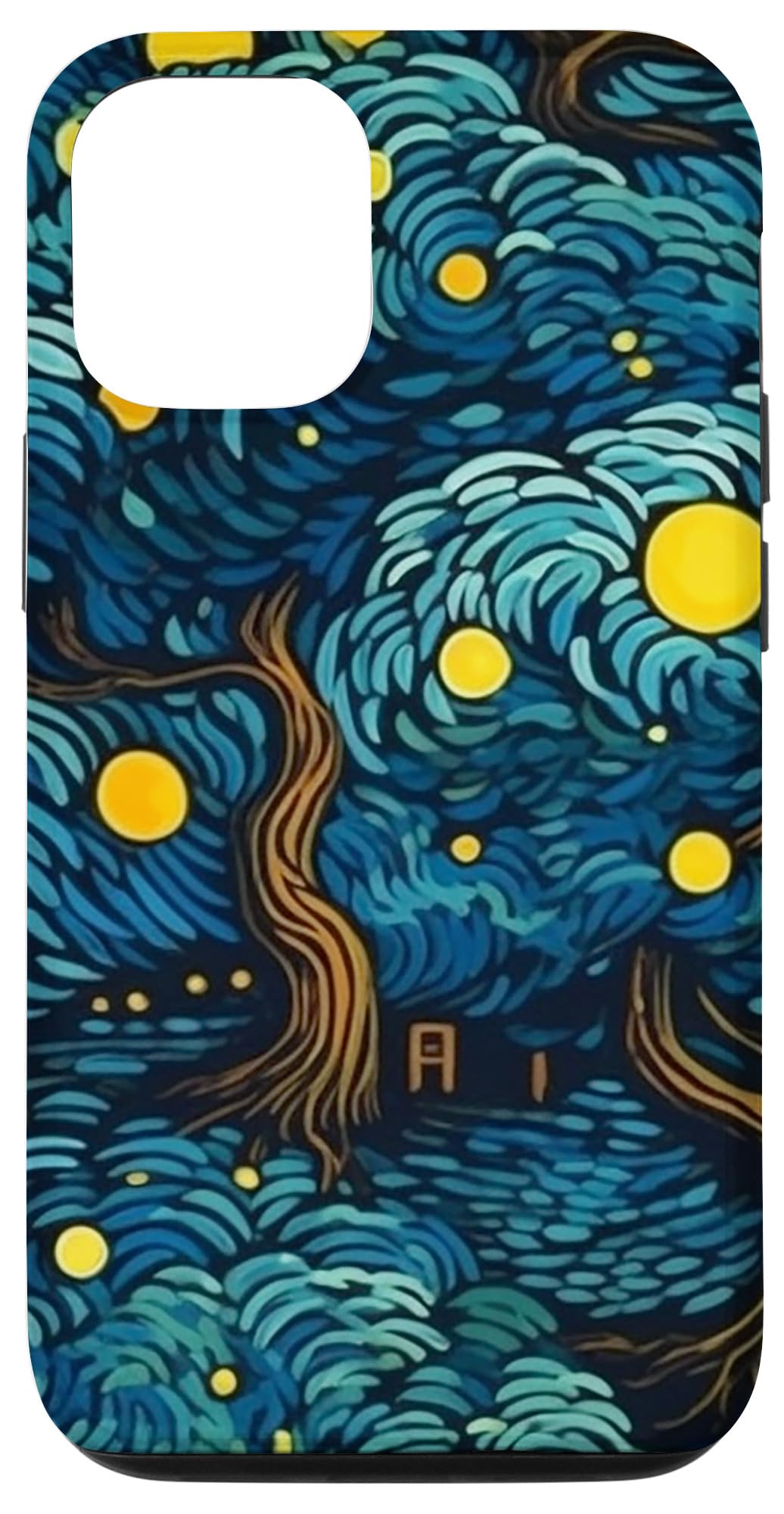 iPhone 14 アップルツリー 星月夜 スマホケース