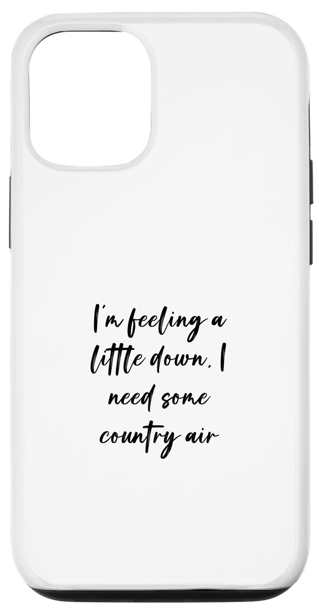 iPhone 12/12 Pro 私は少し落ち込んでいる、私は田舎の空気が必要 スマホケースのサムネイル