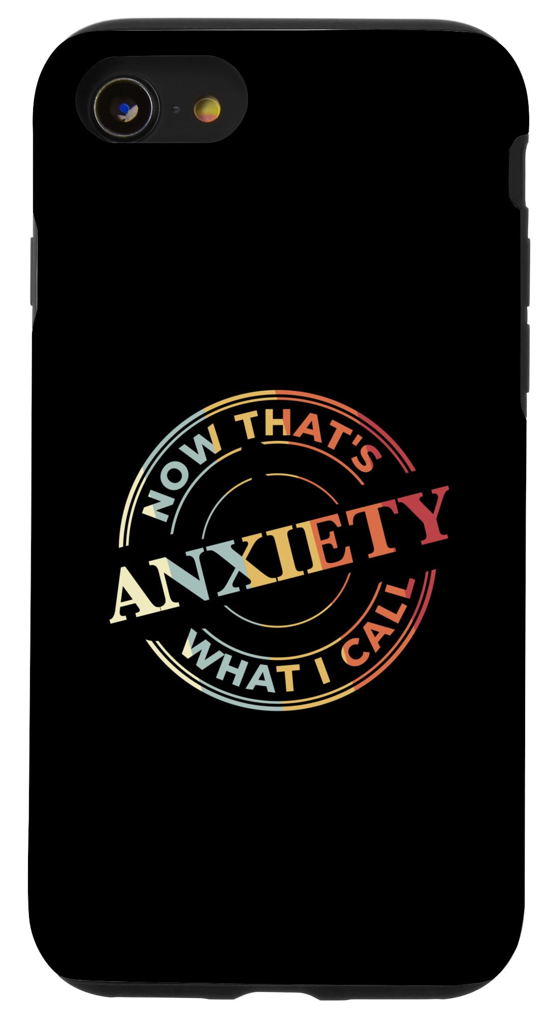 iPhone SE (2020) / 7 / 8 Now Thats What I Call Anxiety Mental Health Awareness Month スマホケース