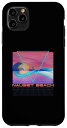 iPhone 11 Pro Max Nauset Beach Retro 80年代 Vaporwave Beach Vacation スマホケース