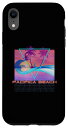 iPhone XR Pacifica Beach Retro 80年代 Vaporwave ビーチバケーション スマホケース