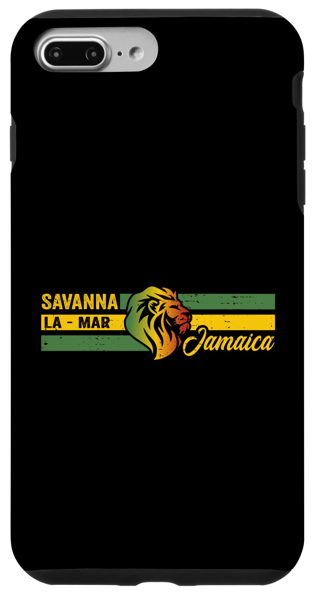 iPhone 7 Plus/8 Plus サバンナ・ラマール ジャマイカ スマホケース