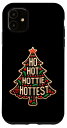 iPhone 11 Ho Ho Ho ホット湯たんぽ 一番ホットな面白い クリスマス お祭り 軽薄 スマホケース