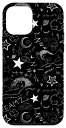 iPhone 12 mini 新学期 審美的なノート 夜の落書き Y2K 星 スマホケース