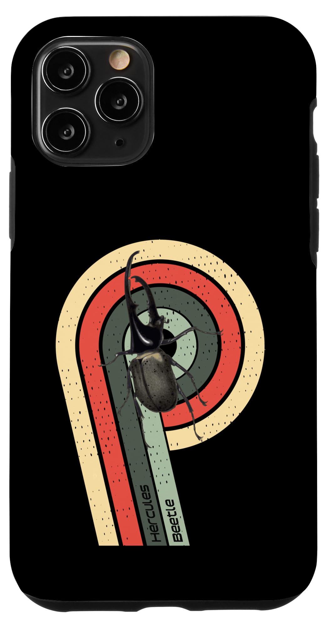 iPhone 11 Pro ヘラクレス カブトムシ 昆虫 スマホケース