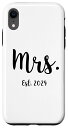 iPhone XR Mrs 2024 婚約ギフト 花嫁用 スマホケース