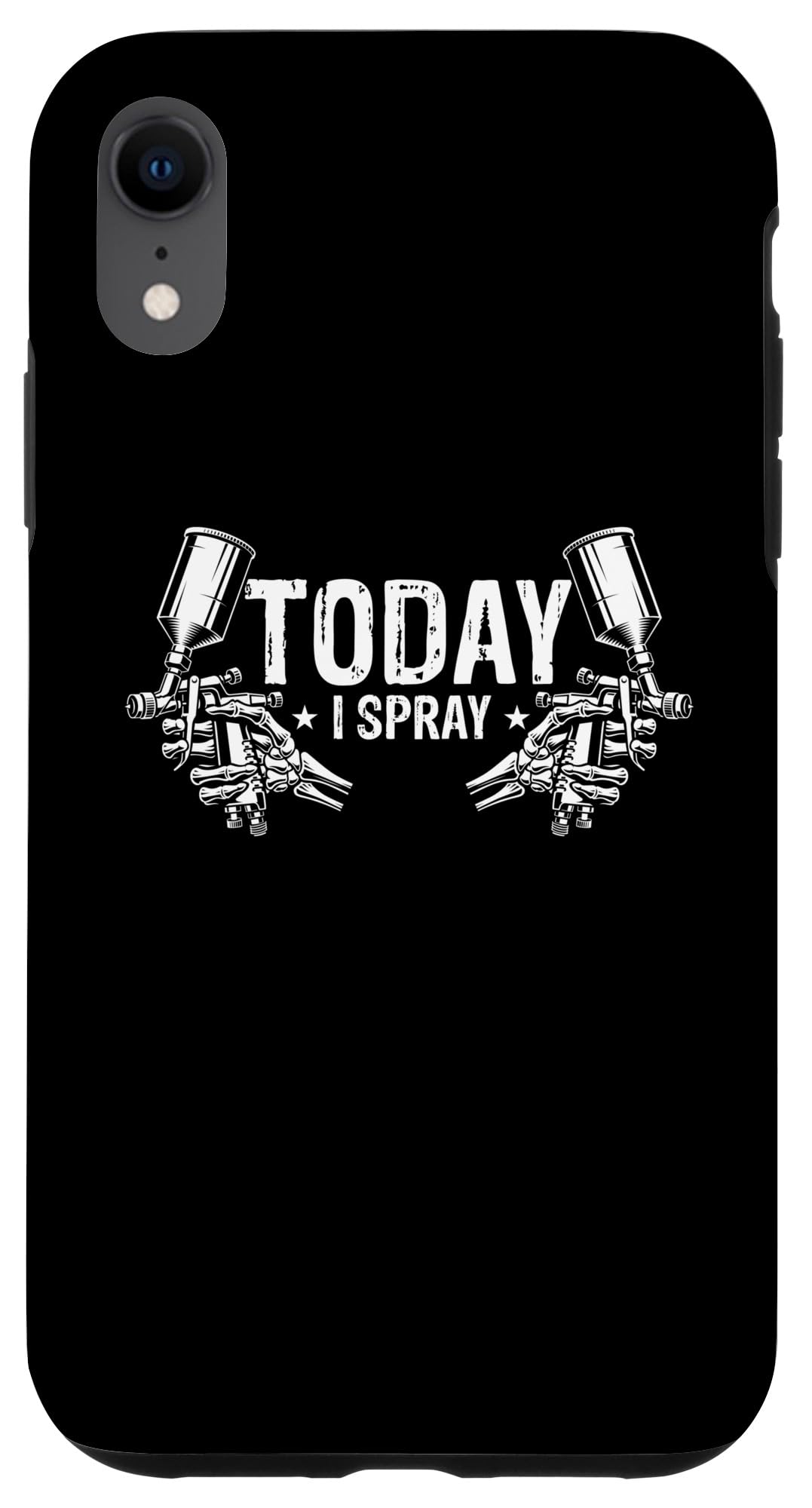 iPhone XR 自動車塗装技能士Qutoe スマホケース