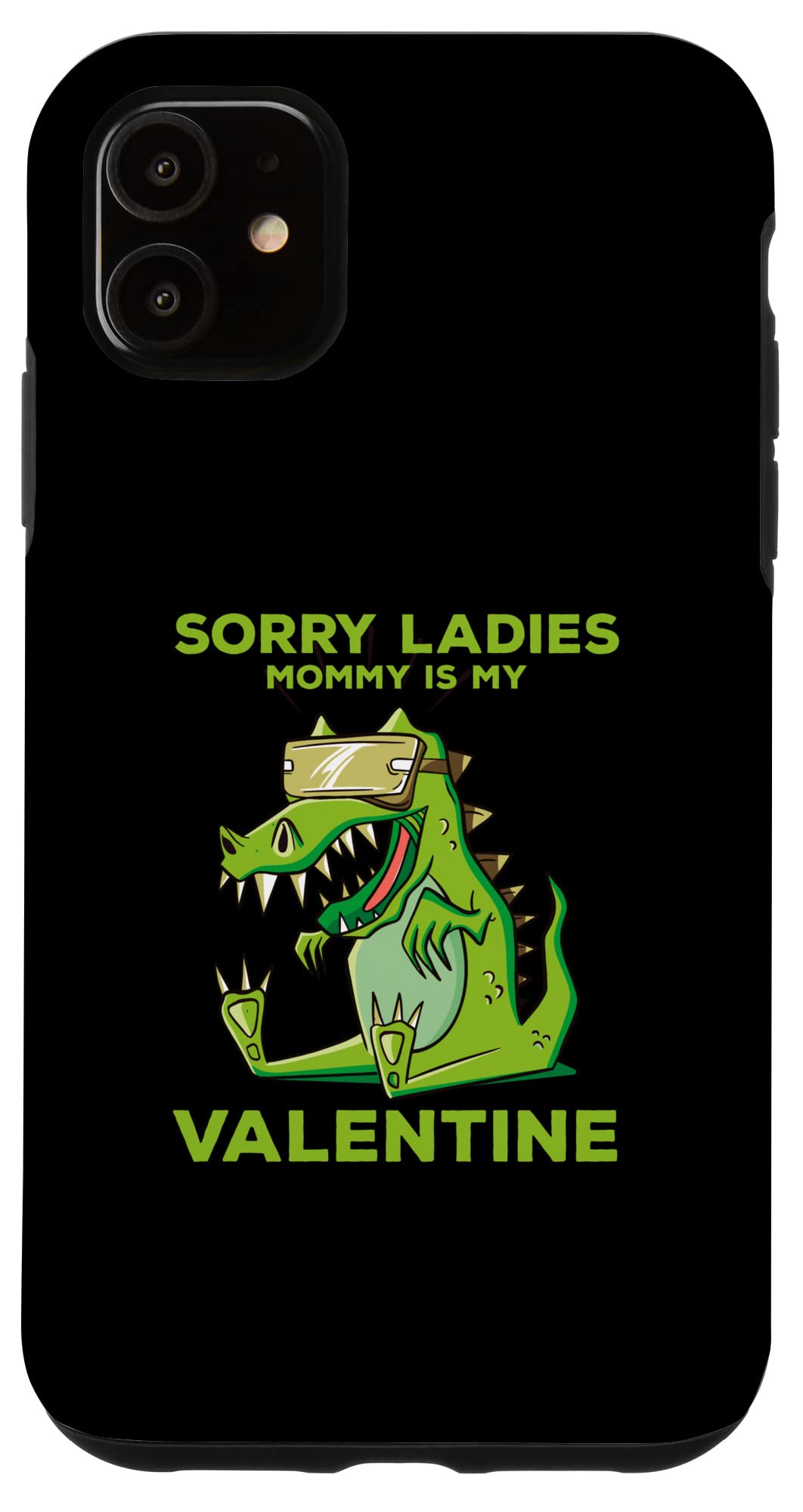 iPhone 11 ごめんなさいレディースママは私のバレンタインデーは男の子向け スマホケース