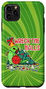 iPhone 11 Pro Max Parrot Wrecks The Halls I グリーン インディアン リングネック スマホケース