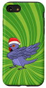 iPhone SE (2020) / 7 / 8 Dabbing Violet インディアンリングネック オウム I アグリークリスマス スマホケース