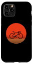 iPhone 11 Pro ロードサイクリストサイクリングレーススポーツジャージーのレトロなデザインのTシャツ スマホケース