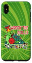 iPhone XS Max Parrot Wrecks The Halls I グリーン インディアン リングネック スマホケース