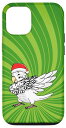 iPhone 12/12 Pro Dabbing ホワイトセキセイインコオウム I アグリークリスマス スマホケース