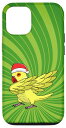 iPhone 13 Pro Dabbing イエロー インディアン リングネック オウム I Ugly Christmas スマホケース