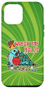 iPhone 14 Pro Max Parrot Wrecks The Halls I ブルー インディアン リングネック スマホケース
