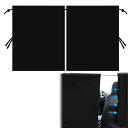 XINSHEYE 車用カーテン 車用 間仕切りカーテン 70cm×80cm 2枚セット (ブラック) 紫外線対策 日よけ 断熱効果 取付簡単 プライバシーを守り オールシーズン共通 車中泊や 車内授乳に便利 車内での
