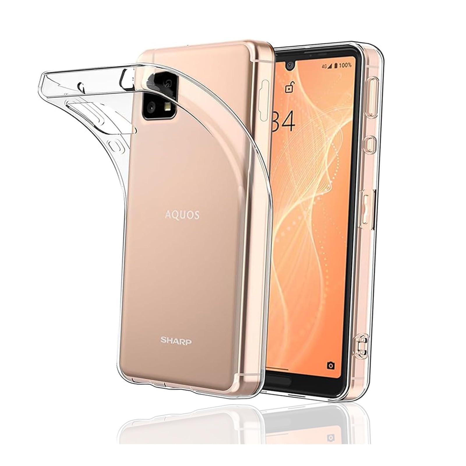 対応 AQUOS Sense4 / Sense4 Lite ケース クリア 耐衝撃 TPU 背面 ンプロテクター シェル 軽量 薄型 シェル 耐衝撃 指紋防止 米軍MIL規格取得 AQUOS Sense4 Lite SH-41A SH-RM15 Sense5G SHG03 SH-53A 保護 ケース 柔軟 T