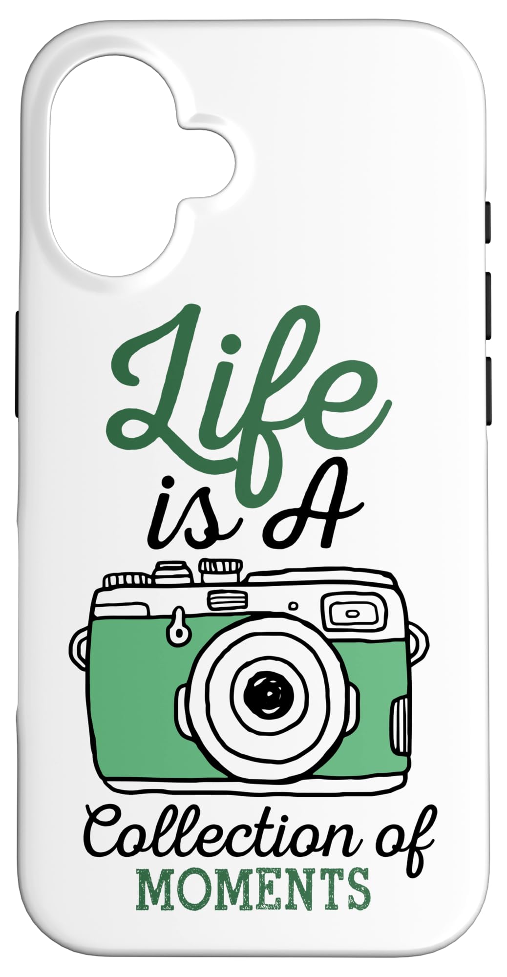 iPhone 16 Life Is A Collection Small Moments カメラ撮影 スマホケース
