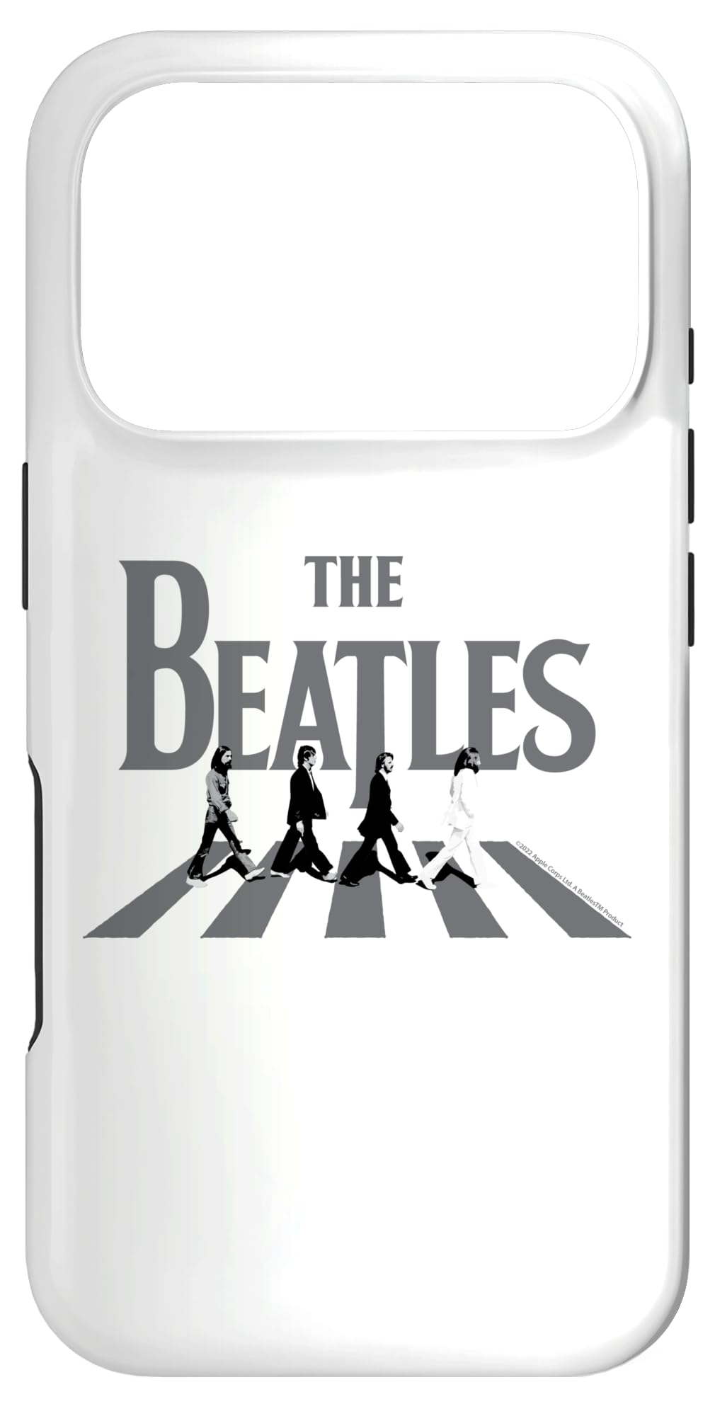 The Beatles - Abbey Road グレースケールアルバムカバー スマホケース iPhone 17 Pro 用