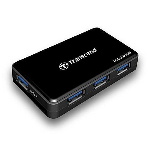 Transcend USB 3.0/2.0対応 4ポート USB HUB ( iPad 高速充電対応 ) TS-HUB3K